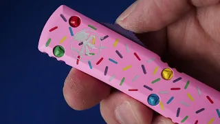 НОЖ MICROTECH ULTRATECH EXCLUSIVE DESSERT WARRIOR DONUT PINK USA