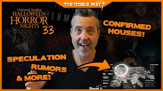 Halloween Horror Nights 2024: Confirmed Houses, Speculation Map, Scare Zones, Shows, & More! #HHN33