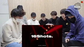 Bts reaction to BLACKPINK JISOO - 16 Shots @IN YOUR AREA