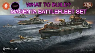 Dystopian Wars - What to build with the Magenta Battlefleet Set?
