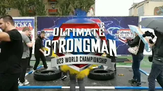 World champion log lift 191 kg Олег Пилипяк