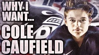 Why I Want: Cole Caufield - The Draft's BEST GOAL SCORER (Canucks 2019 NHL Entry Draft - Report)