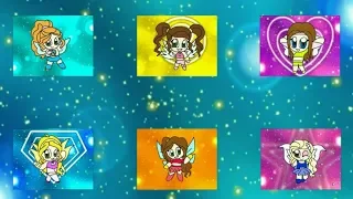 Fanmade chibi magic winx transformation splitscreen