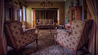 Abandoned house of a Belgian Granny She had a huge comic book collection!