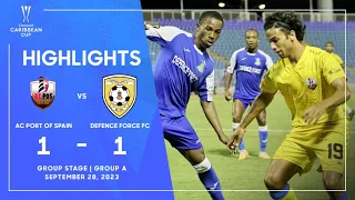 Port of Spain vs Defence Force | 2023 Concacaf Caribbean Cup
