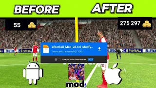 HOW TO DOWNLOAD EFOOTBALL 2024 MOBILE MOD APK for android and iOS latest version