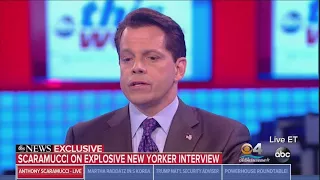 Anthony Scaramucci Talks About His Firing