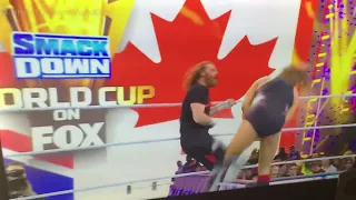 WWE Friday Night SmackDown World Cup: Butch Vs. Sami Zayn!