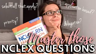 TIPS to MASTER NCLEX STYLE QUESTIONS and PASS NURSING SCHOOL EXAMS | NURSING SCHOOL 2020