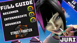 SF6 Juri Guide - How to play Juri in Street Fighter 6 (Tutorial)