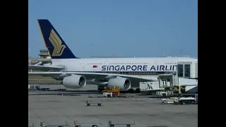 Singapore Airlines A380 Business Class SQ222 Sydney to Singapore