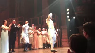 Daveed Diggs last Hamilton curtain call (July 15, 2016)