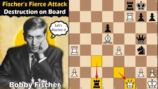 Fischer's Fierce Attack | Fischer vs Sherwin 1957