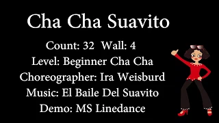 Cha Cha Suavito Line Dance by Ira Weisburd 2020
