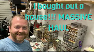HUGE ESTATE CLEANOUT!! $50,000+MASSIVE CD COLLECTION !! Full time reseller. Whole House Buyout!