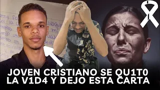 🚨NO PUEDE SER😭 JOVEN CRISTIANO SE QU1.T.4 LA V1.D4 Y ESTÁS FUERON SUS ÚLTIMAS PALABRAS