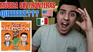 BANDA MS FEAT. SNOOP DOGG - QUE MALDICIÓN (Video Animado) REACCIÓN/REACTION 🇲🇽🇺🇸