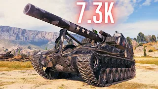 World of Tanks T92 HMC  7.3K Damage Arty & 5.9K & 5.8K ( Artillery )