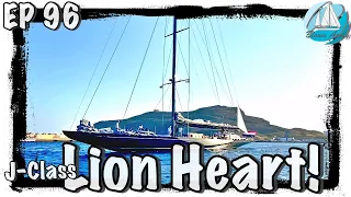 EP 096 #JClassYacht - #LIONHEART #Sailing in #Greece