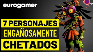 7 PERSONAJES de videojuegos ENGAÑOSAMENTE CHETADOS