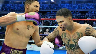 Gervonta Davis vs Teofimo Lopez Full Fight - Fight Night Champion Simulation