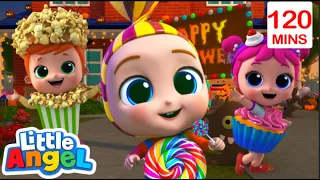 🎃It's Halloween Time🎃 | Little Angel & Cocomelon Nursery Rhymes