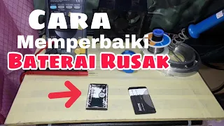 Cara memperbaiki baterai HP yang Rusak