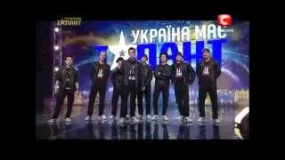 'Україна має талант 5' Команда '158 Crew' 16 03 13