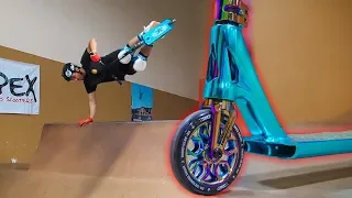 TESTING DREAM SCOOTER AT SKATEPARK!