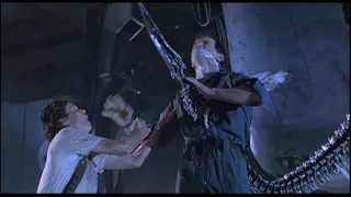 aliens bishop death scene HD