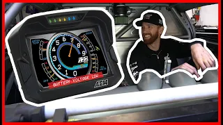 CHRIS FORSBERG Sets Up a CD-7 Digital Dash in his Formula Drift Z Car!