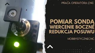 CNC Pomiar Sondą | Tokarka (pomiar narzędzia| redukcja posuwu| wiercenie boczne)