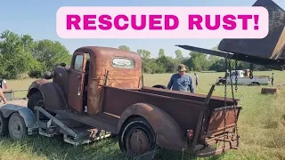 Out of the Woods: Antique Chevrolet truck Rescue! 1964, 1965 C10 and 1938 pickups SAVED!