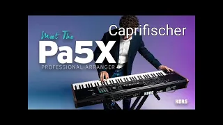 Rudi Schuricke - Caprifischer / KORG Pa5X Pro Cover by Johnny /