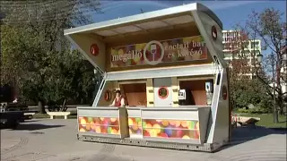 otto mobil  - Mobile, portable container bar - kiosk.