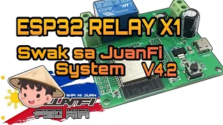 ESP32 RELAY X1 DIY Para kay JuanFi System/ step by step Tutorial