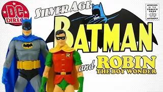 DC Direct Silver Age Batman and Robin Deluxe Action Figure Two Pack Review