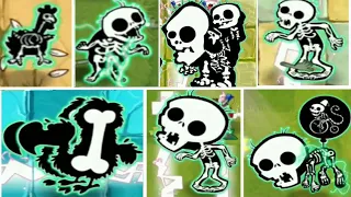 PvZ 2 Discovery - Synthesize Skeletons Of All Zombies When Electrocuted