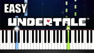 Undertale OST - Fallen Down - EASY Piano Tutorial