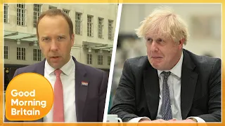 Matt Hancock Challenged On Boris Johnson’s ‘Useless’ Comments & Vaccine Rules For Footballers | GMB