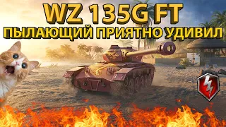 WZ 135G FT - "Пылающий" приятно удивил! Тестируем китайца!