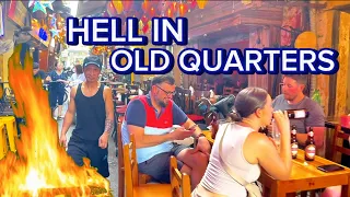 I found Hell In Hanoi Old Quarters #vietnam