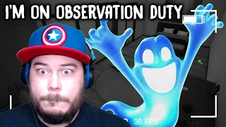 THIS HAUNTED HOUSE IS FREAKING ME OUT!! | I'm On Observation Duty