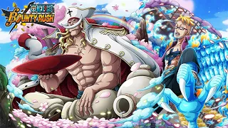 Куриная ножка под белыми усами!! | EX Whitebeard/Wano Marco Gameplay | One Piece: Bounty Rush
