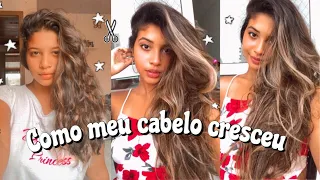 O QUE EU FIZ PARA MEU CABELO CRESCER TANTO | Projeto Rapunzel 2020