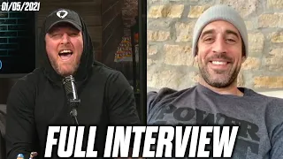 Pat McAfee & Aaron Rodgers Talk Aaron's New Diet, His New Gym, and More