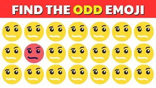 HOW GOOD ARE YOUR EYES #018  | Find The Odd Emoji Out | Find The Odd Emoji Quizzes