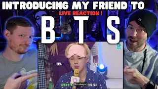 Introducing My Friend to BTS - RUN BTS EPISODES!!!!