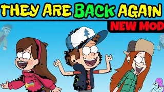 Friday Night Funkin' New VS Pibby Dipper and Mabel - Pibby Cartoons Glitch V1 | Pibby X FNF Mod