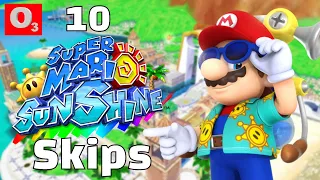 10 AWESOME Super Mario Sunshine Speedrun Skips